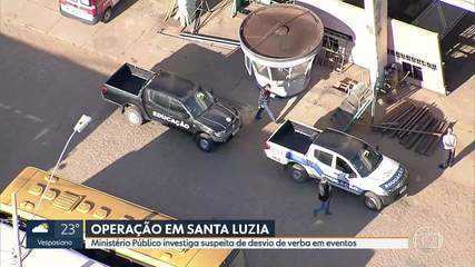 Operação do Ministério Público apura desvio de verbas em eventos em Santa Luzia